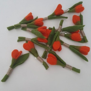 Brosa brandusa  - bijuterii - broșe - Artynos.ro