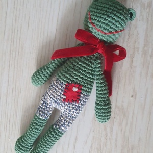 Jucarie broasca , Jucarii si echipamente pentru copii, Masini mici, vehicule, Autobuze jucarii, Crosetat, ARTYNOS