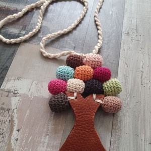 Colier copacel, Bijuterii, Coliere, Pandative, Crosetat, ARTYNOS