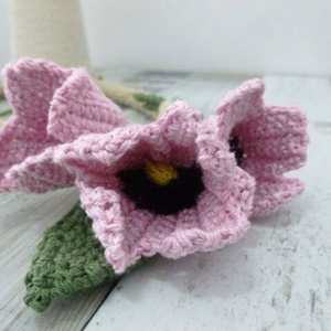 Colier lalele, Bijuterii, Coliere, Pandative, Crosetat, ARTYNOS