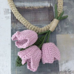 Colier lalele - bijuterii - coliere - pandative - Artynos.ro