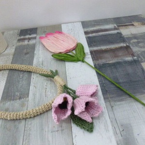 Colier lalele - bijuterii - coliere - pandative - Artynos.ro