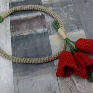 Colier lalele - bijuterii - coliere - pandative - Artynos.ro