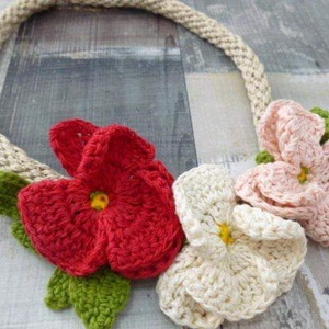 Colier Panselute , Bijuterii, Coliere, Pandative, Crosetat, ARTYNOS