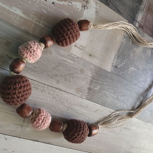 Colier bilute , Bijuterii, Coliere, Coliere din margele, Crosetat, ARTYNOS