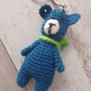 Breloc urs, Genti si portofele, Accesorii genti, Breloc, Crosetat, ARTYNOS