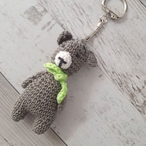 Breloc urs, Genti si portofele, Accesorii genti, Breloc, Crosetat, ARTYNOS