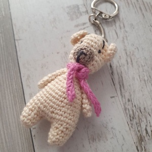 Breloc urs, Genti si portofele, Accesorii genti, Breloc, Crosetat, ARTYNOS