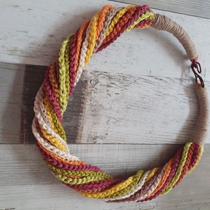 Colier multicolor  - bijuterii - coliere - coliere cu multiple șiruri - Artynos.ro