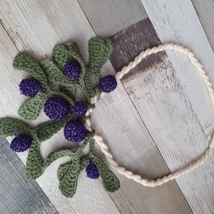 Colier cu flori , Bijuterii, Coliere, Coliere cu pandative, Crosetat, ARTYNOS