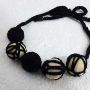 Colier  - bijuterii - coliere - coliere brodate - Artynos.ro