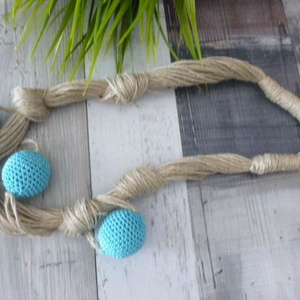 Colier  Bubbles  - bijuterii - coliere - coliere brodate - Artynos.ro