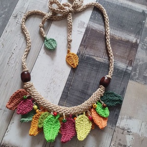 Colier  frunze - Artynos.ro