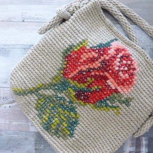 Geanta rose - genți și portofele - genți de mână și umăr - geantă casual - Artynos.ro