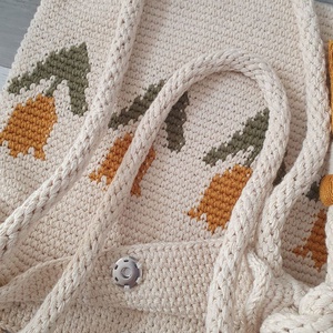 Geanta lalele  - genți și portofele - genți de mână și umăr - geantă casual - Artynos.ro