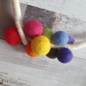 Colier curcubeu  - bijuterii - coliere - coliere din mărgele - Artynos.ro