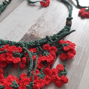 Colier cu maci  - bijuterii - coliere - pandative - Artynos.ro