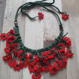 Colier cu maci  - bijuterii - coliere - pandative - Artynos.ro