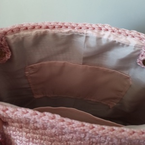 Geanta croșetată  - geantă și husă - geantă pentru cumpărături - geantă shopper, geantă tote, geantă textilă - Artynos.ro