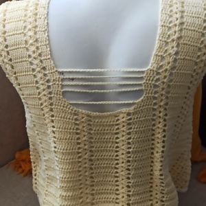 Top croșetat  - îmbrăcăminte și modă - haine damă - tricou și top de damă - Artynos.ro