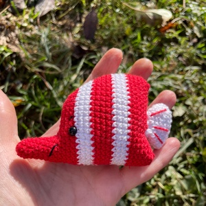 Pești croșetați - jucării și echipamente pentru copii - accesorii sport - accesorii pentru alte jocuri și sporturi - Artynos.ro