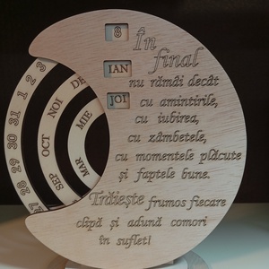 Calendar unic handmade  - casă & stil de viață - produse de papetărie - calendar și planificator - Artynos.ro