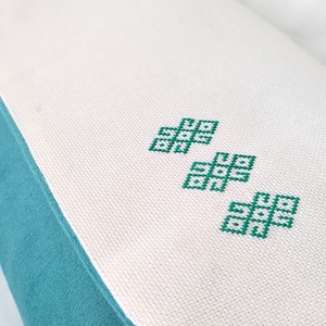 Poseta plic traditionala Turcoaz - accesorii nuntă - accesorii de nuntă - gentuță mireasă și genți - Artynos.ro