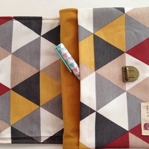 Geanta coperta carte Ocru  - casă & stil de viață - produse de papetărie - copertă de carte și caiet - Artynos.ro