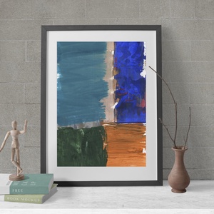 Pictura abstracta decoratiune interioara pentru perete, idee de cadou de casa noua, arta originala, pictura unicat, Arte vizuale si accesorii , Picturi, Pictura acrilica, Pictura, ARTYNOS