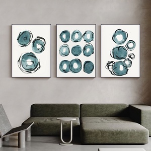 Set 3 printuri acuarela pe hartie poster acuarela print abstract verde decoratiune interioara design interior cadou, Casa & Stil de viata, Accesorii pentru decorat casa, Picturi murale, Postere, Fotografie, grafica, desen, ilustratie, Pictura, ARTYNOS