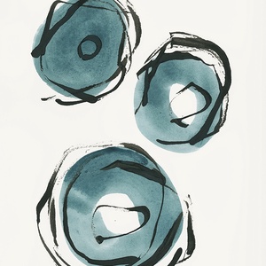 Print Acuarela pe hartie acuarela cadou inedit print abstract albastru decoratiune interioara design interior poster alb, Casa & Stil de viata, Accesorii pentru decorat casa, Picturi murale, Postere, Fotografie, grafica, desen, ilustratie, Pictura, ARTYNOS