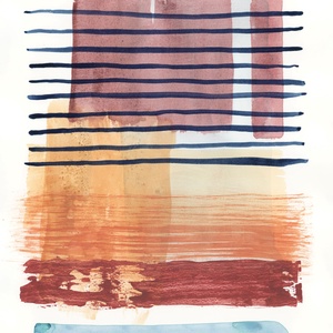 Print Acuarela pe hartie acuarela cadou inedit print abstract albastru decoratiune interioara design interior poster alb, Casa & Stil de viata, Accesorii pentru decorat casa, Picturi murale, Postere, Fotografie, grafica, desen, ilustratie, Pictura, ARTYNOS