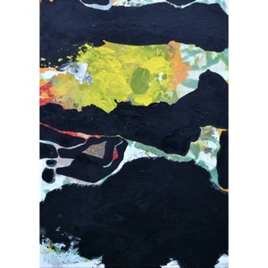 Print dupa colaj de ulei pe panza cadou inedit print abstract albastru decoratiune interioara design interior poster, Casă & Stil de viață, Accesorii pentru decorat casa, Picturi murale, Postere, Fotografie, grafică, desen, ilustrație, Pictură, ARTYNOS