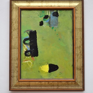 Arta abstracta Tablou pictura abstracta pictura moderna print abstract verde ulei pe panza cadou decoratiune interioara - arte vizuale și accesorii  - picturi - pictură în ulei - Artynos.ro