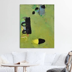 Arta abstracta Tablou pictura abstracta pictura moderna print abstract verde ulei pe panza cadou decoratiune interioara - arte vizuale și accesorii  - picturi - pictură în ulei - Artynos.ro