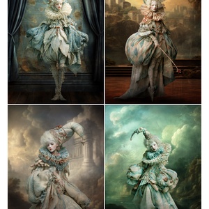 Salon d�Hiver (1) - Fantasy rice paper, Hartie de orez decoupage A4 - Artynos.ro