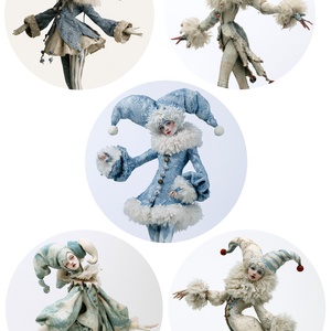 Hartie de orez A4  Cinci figuri  (A) -  hartie de orez, rice paper A4, Accessorii si unelte, Hartie, Hartie decoupage, Decoupage, transfer si tehnici servetel, ARTYNOS