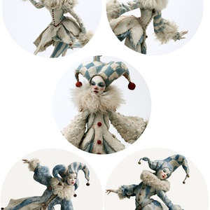 Hartie de orez A4  Cinci figuri  (B) -  hartie de orez, rice paper A4, Accessorii si unelte, Hartie, Hartie decoupage, Decoupage, transfer si tehnici servetel, ARTYNOS