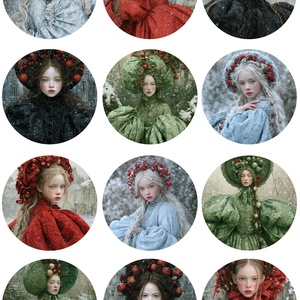 Hartie de orez A4  Hiver Elegant  (B) -  hartie de orez, rice paper decoupage A4, Accessorii si unelte, Hartie, Hartie decoupage, Decoupage, transfer si tehnici servetel, ARTYNOS