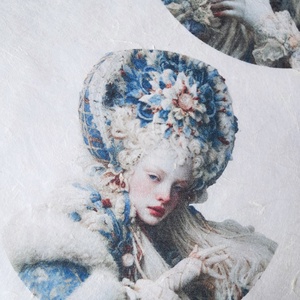 Hartie de orez A4 -  Portrete fantezie pe hartie de orez, Hartie de orez decoupage A4 - accessorii și unelte - hârtie - hârtie decoupage - Artynos.ro