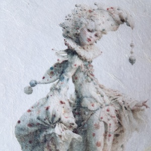 Hartie de orez A4, Harlequin Court personaje fantezie pe hartie de orez, Hartie de orez decoupage A4, Accessorii si unelte, Hartie, Hartie decoupage, Decoupage, transfer si tehnici servetel, ARTYNOS