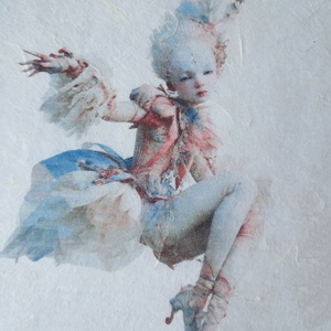 Hartie de orez A4, Silent Choreography personaje fantezie pe hartie de orez, Hartie de orez decoupage A4 - accessorii și unelte - hârtie - hârtie decoupage - Artynos.ro