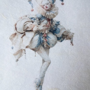 Hartie de orez A4, Silent Masquerade - Personaje fantezie pe hartie de orez, Hartie de orez decoupage A4 - accessorii și unelte - hârtie - hârtie decoupage - Artynos.ro
