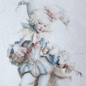 Hartie de orez A4, Silent Masquerade - Personaje fantezie pe hartie de orez, Hartie de orez decoupage A4, Accessorii si unelte, Hartie, Hartie decoupage, Decoupage, transfer si tehnici servetel, ARTYNOS