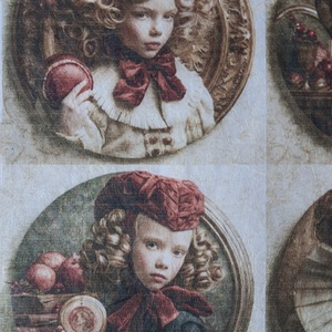 Hârtie de orez A4 Copii din epoca nobila (O) - Rice paper decoupage, Hartie de orez imprimata A4  - accessorii și unelte - hârtie - hârtie decoupage - Artynos.ro
