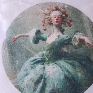 Hartie de orez A4  Ballerina (A) -  hartie de orez, rice paper decoupage A4 - accessorii și unelte - hârtie - hârtie decoupage - Artynos.ro