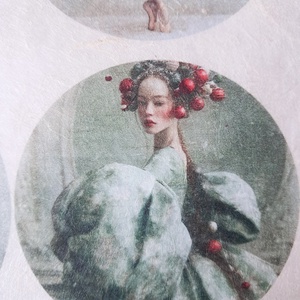 Hartie de orez A4  Ballerina (A) -  hartie de orez, rice paper decoupage A4 - accessorii și unelte - hârtie - hârtie decoupage - Artynos.ro