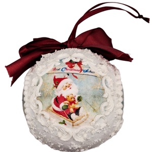 Glob Povestea lui Mos Craciun - crăciun - decorațiuni de crăciun de casă - pom de crăciun  - Artynos.ro