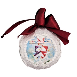 Glob Povestea lui Mos Craciun - crăciun - decorațiuni de crăciun de casă - pom de crăciun  - Artynos.ro