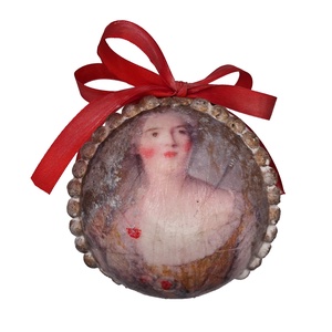 Glob - Priviri si petale dintr-un timp uitat - crăciun - decorațiuni de crăciun de casă - pom de crăciun  - Artynos.ro